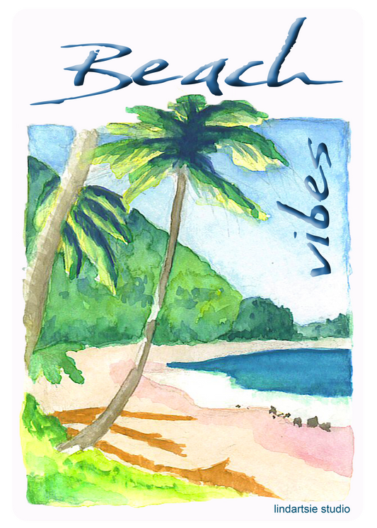 Beach Vibes Sticker
